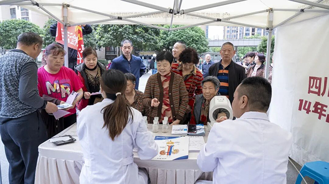 【全国肿瘤防治宣传周】走进双流，我院义诊为百姓胆囊健康“排雷”(图5)